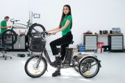 Electric Tricycle Eureka Matte Brown