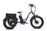 Electric Tricycle Invictus Barra Baja Azul Metalizado