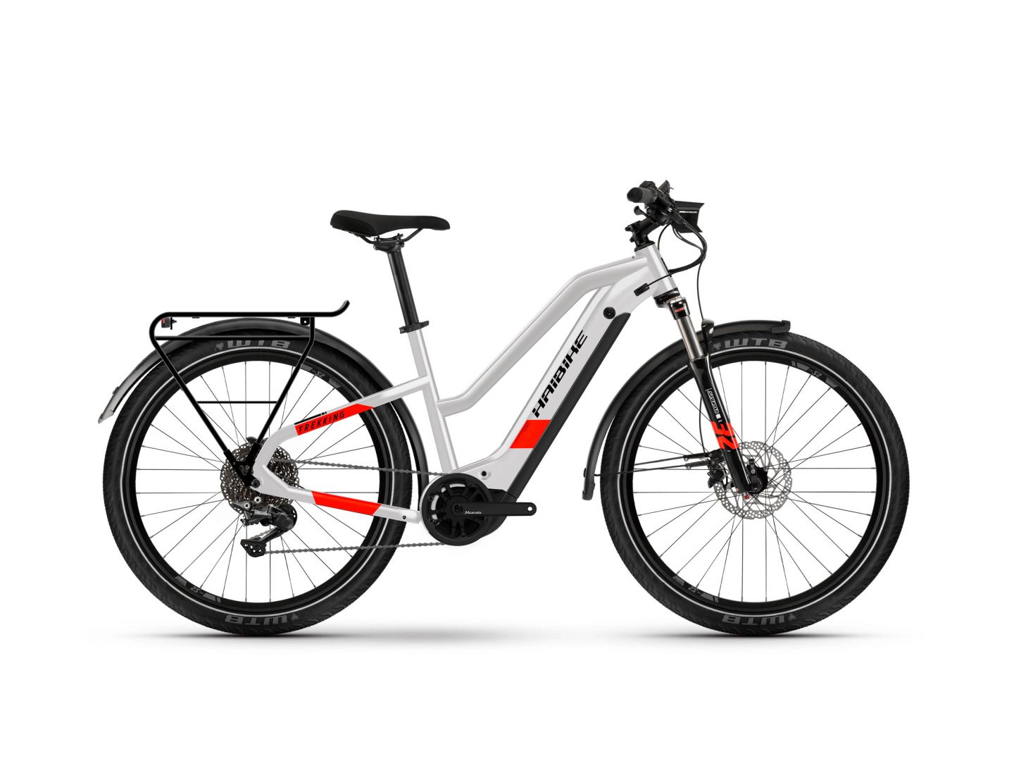 Electric Bike Haibike Trekking 7 Lowstandover