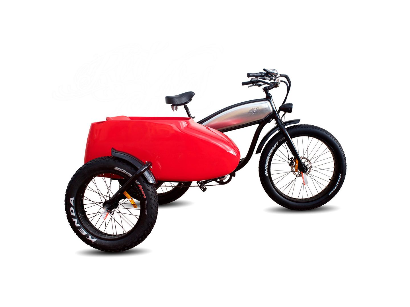 Rodars Dr Jones Electric Sidecar Fatbike Cruiser
